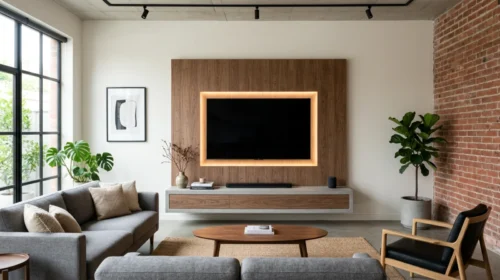 Ide Wallpanel TV Minimalis untuk Ruang Keluarga