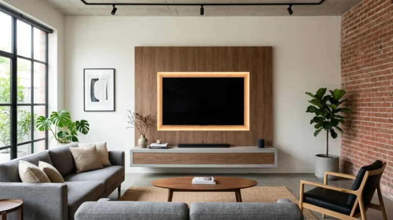 Ide Wallpanel TV Minimalis untuk Ruang Keluarga