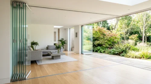 Model Pintu Lipat Frameless
