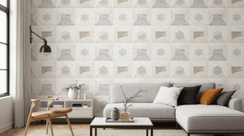 Motif Geometris Sederhana
