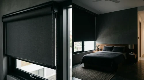 Roller Blind Blackout (Perlindungan 100%)