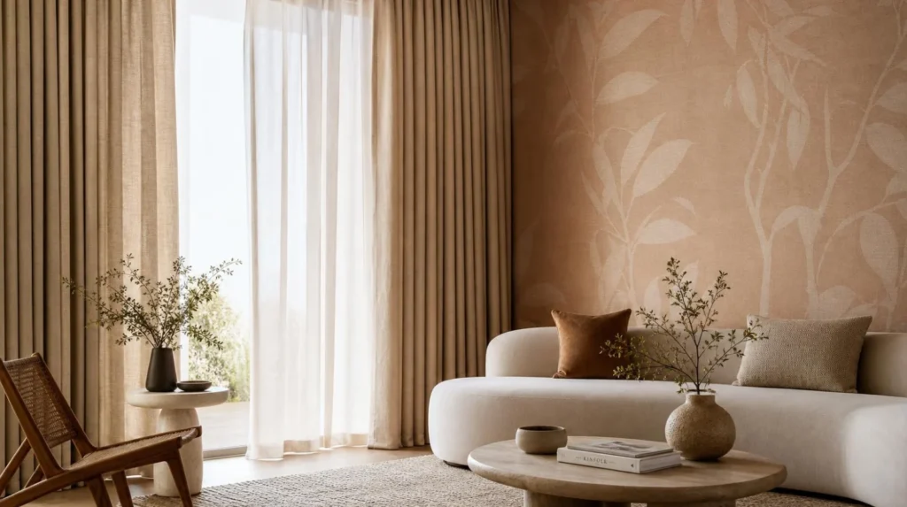 Inspirasi Gorden dan Wallpaper agar Ruangan Lebih Estetik