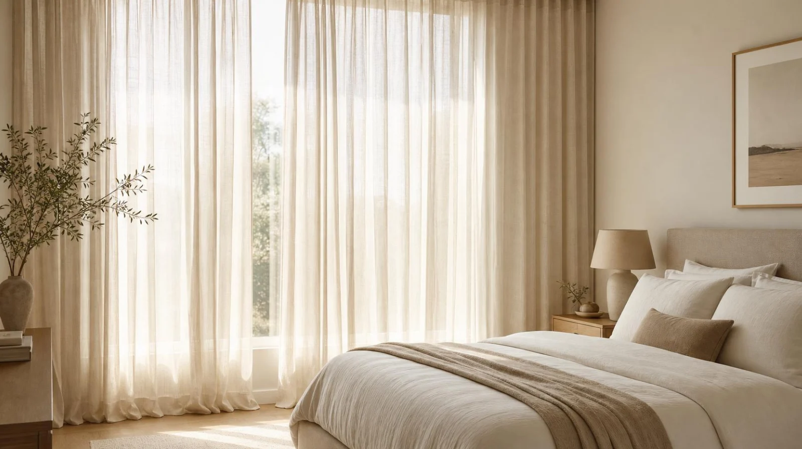 Tips Memilih Vitrase untuk Kamar Tidur Adem dan Estetik