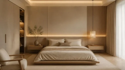 Wallpaper Kamar Tidur Elegan